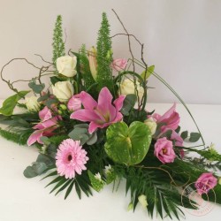 raquette de fleurs deuil témoignage